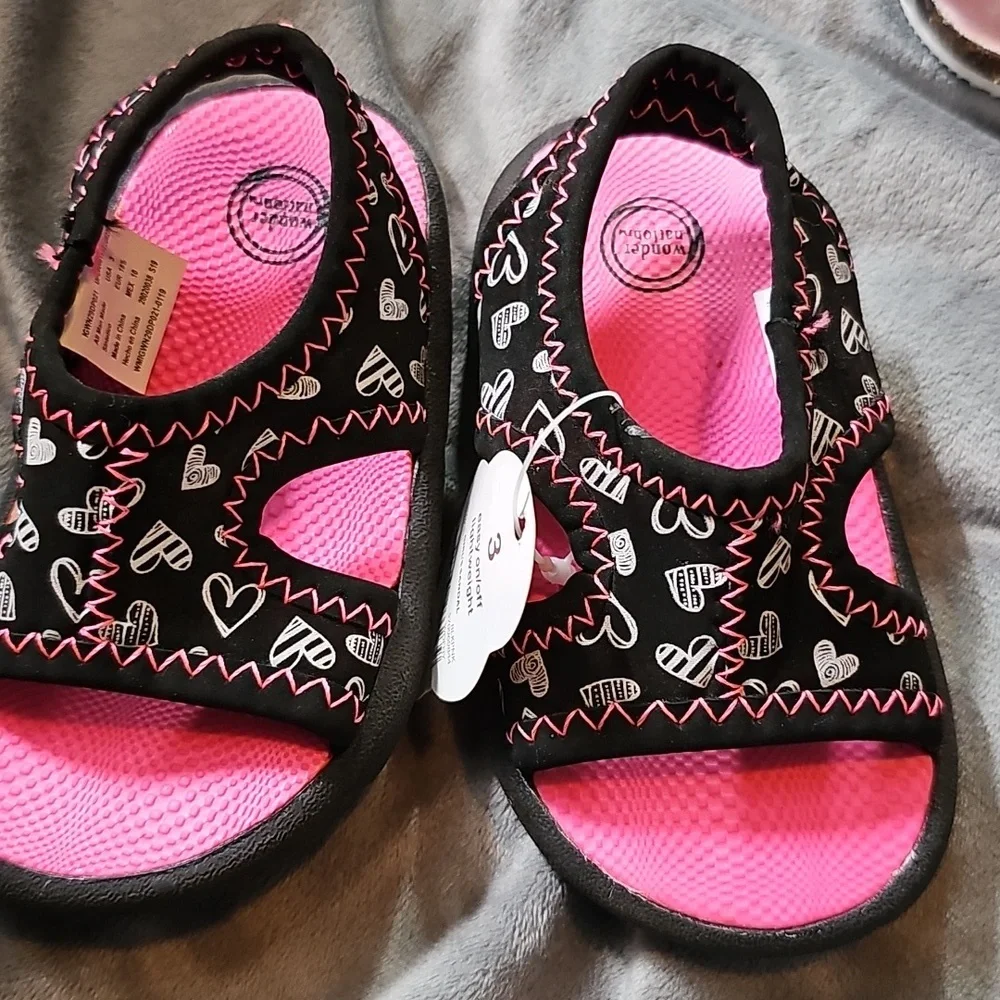 I Three Pair Bundle- Wonder Nation Girls Shoes Sz 3